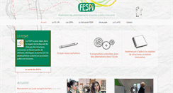 Desktop Screenshot of fespi.fr