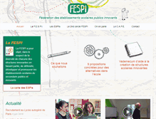 Tablet Screenshot of fespi.fr